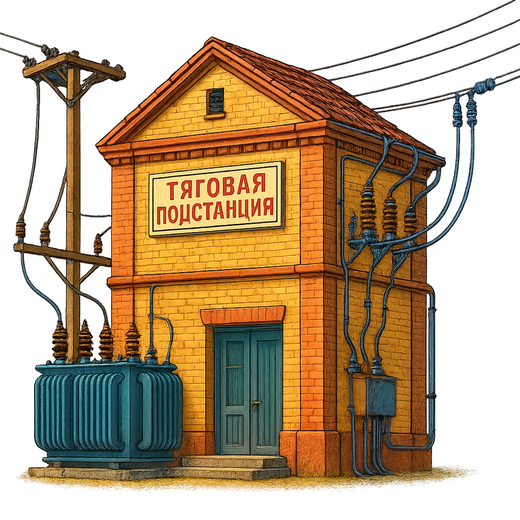 Постройте подстанцию